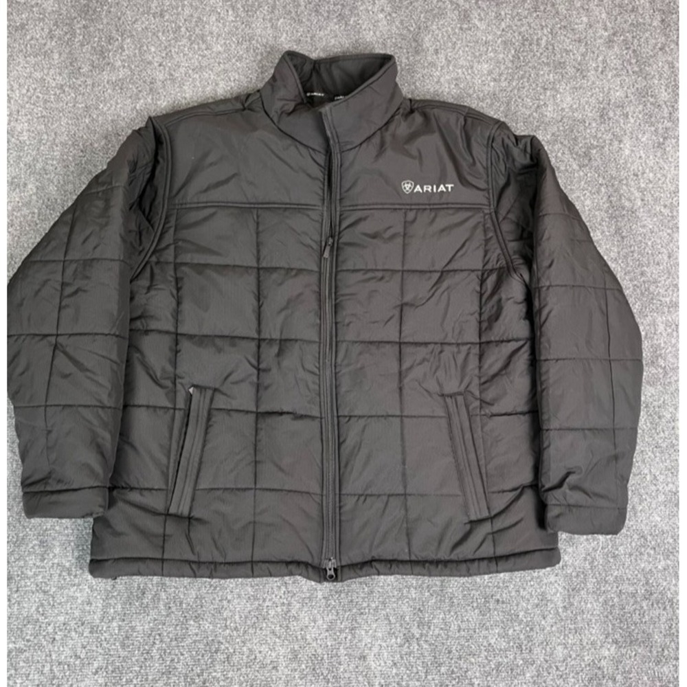 Ariat Crius Insulated Men's Black Quilted Puffer Fill Duck Down XXL